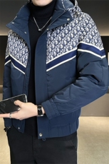 潮牌印花男士羽绒服标50白鸭绒连帽保暖外套B317/9520/P215，男装羽绒服，电商B317