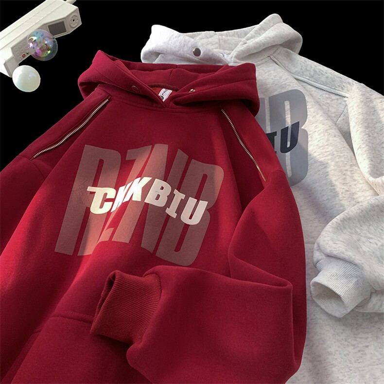 大现货潮牌发泡字母连帽慵懒卫衣TT7311-P58控89加绒P65控89，男装卫衣，星座804-1