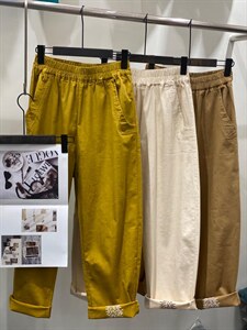 春季新款水洗纯萝卜裤,其它,月光水岸