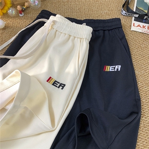 夏季短裤男宽松五分裤刺绣D329-QM710-P30控48图片