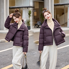 2025新款90白鸭绒面包羽绒服，女装羽绒服，奕可儿