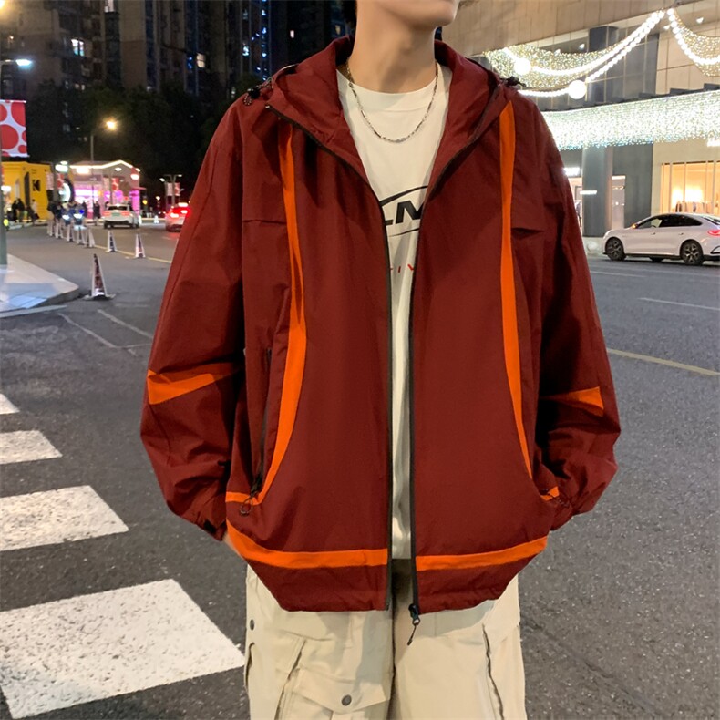 春款现货冲锋夹克外套男款上衣运动夹克JK02655-P75,男装夹克,星座308B-2