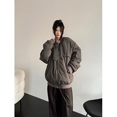 美式高街工装多口袋飞行员棒球服夹克女ins潮牌宽松外套JH162，男装夹克，星座1116A（原606A-3）