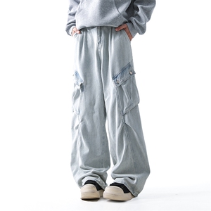 【棚拍】903-AK92-特P60【95】S - 3XL    工装牛仔裤！1图片