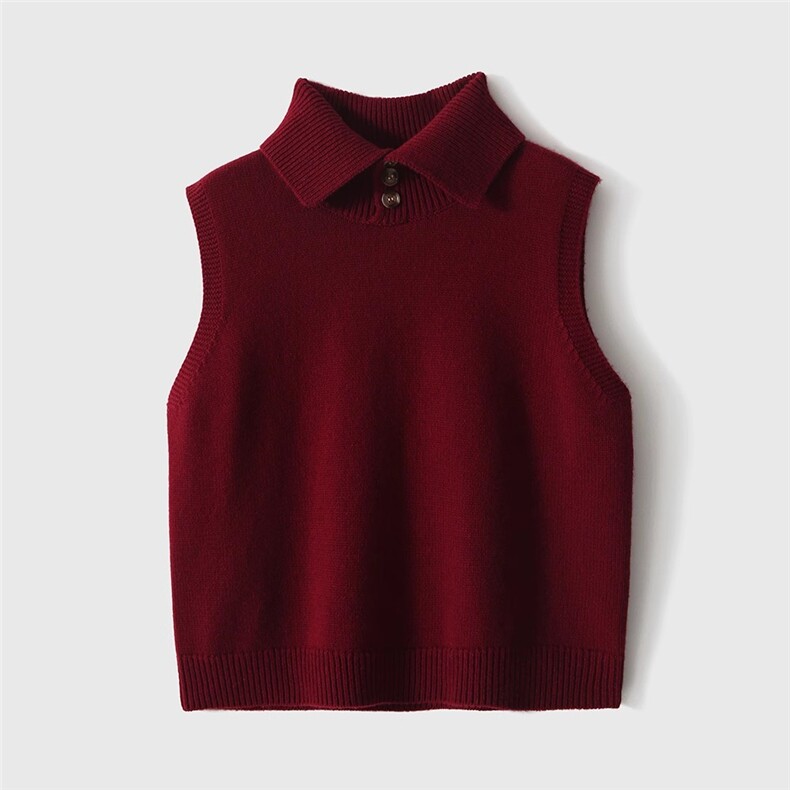 2025年秋季时尚百搭通勤简约休闲羊绒针织背心，女装背心吊带，斯尔特羊绒