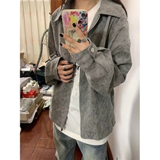 春秋新款韩系翻领高级感外套男，女装短外套，星座410-6（原星座1304-1）