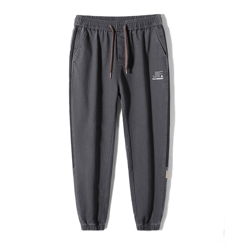 秋冬季工装休闲裤男士加厚宽松束脚裤运动长裤Z8889-P40/加绒P48,男装工装外套,星座509