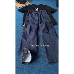 2026 春季新款 内景美式拼接防水冲锋裤M-5XL HK26082-特P35图片