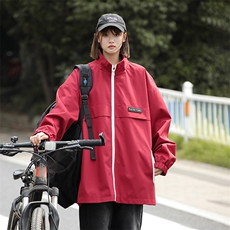 815A-MJ78622-58特秋冬贴标立领服外套夹克潮牌冲锋衣服女，男装夹克，星座815A
