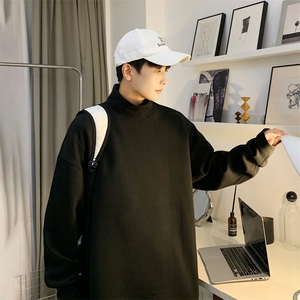 秋冬高领德绒卫衣男有加绒 WY965-P35图片