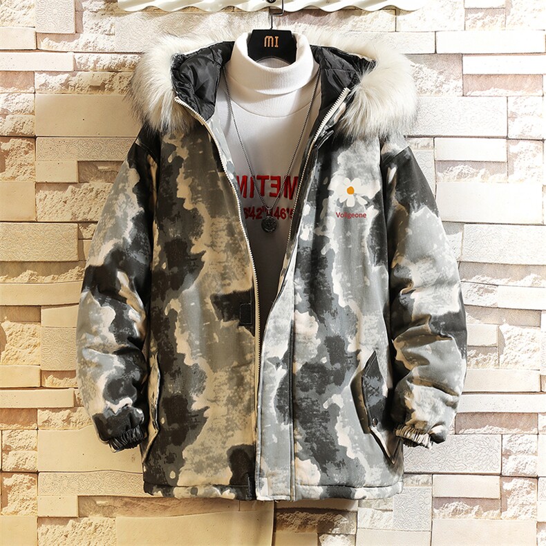 MC49059-P135日系潮衣男大码派克服男工装服外套袄砖墙,男装棉衣,电商A040A