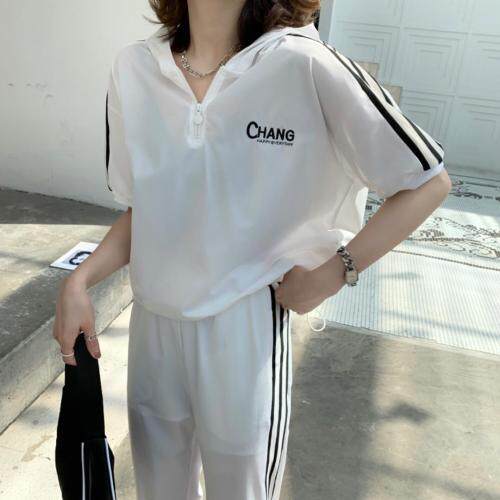 款号0608夏款休闲时尚运动套装现货，女装职业装，ciytorviar 仙度维拉