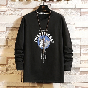 TX3160-P25 纯长袖t恤男大码圆领打底衫体恤上衣服图片