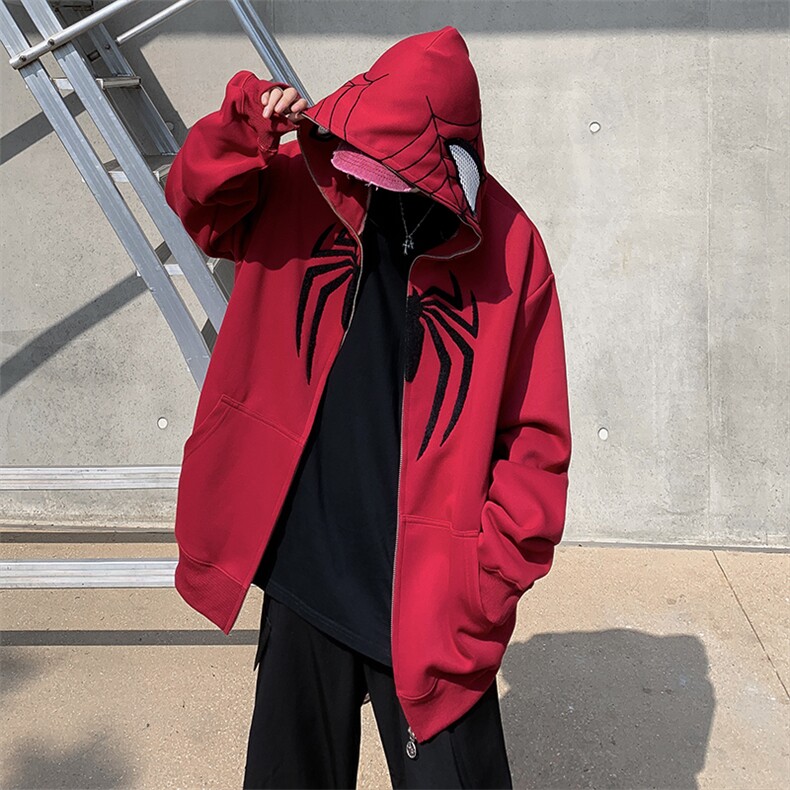 美式复古街头棒球服高街设计感bf慵懒夹克外套MY08533-P68,男装卫衣,星座308B-1