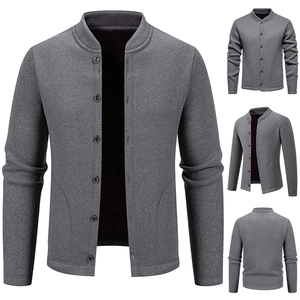 数据款 秋冬季男士休闲加绒加厚保暖棉服外套百搭保暖衣 8978-P43图片