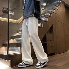 夏季冰感裤子男宽松休冰丝裤061-EX50303-特30-限58-聚酯纤维，男装休闲裤，电商A061