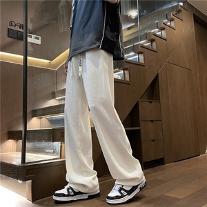 夏季冰感裤子男宽松休冰丝裤061-EX50303-特30-限58-聚酯纤维图片