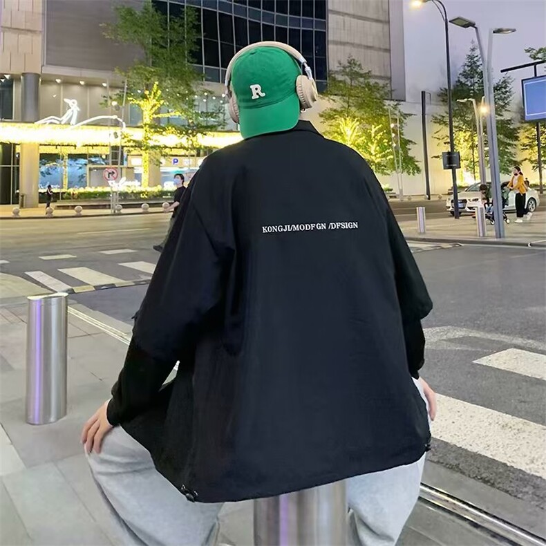 男秋季外套潮牌街头工装外套X74P55,男装夹克,星座1116-2