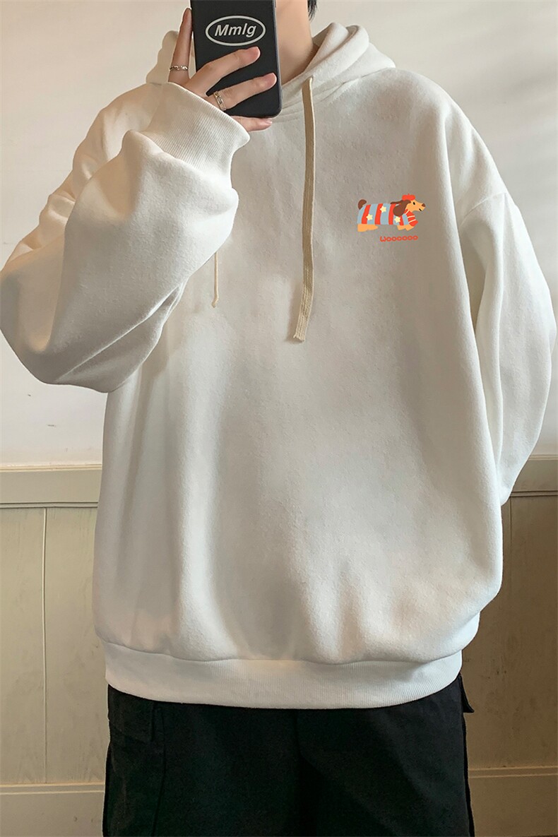 连帽卫衣男大码胖子帽衫大号运动服WY2438-P35,男装卫衣,电商A040