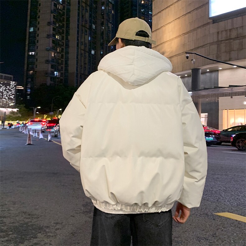 现货假两件pu皮衣棉服外套男冬季新款加厚美式高街棉衣M106-P120,男装皮衣,星座308B-2