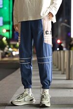 2021春秋新款工装裤九分裤束脚小脚裤潮牌男士宽松休闲裤DS882T，男装休闲裤，电商A102