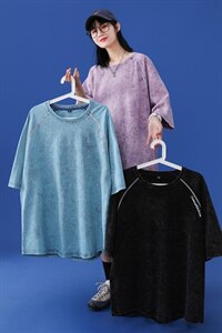 2021中性风牛仔纯棉t恤男潮流时尚T恤A210-A8332-P45图片