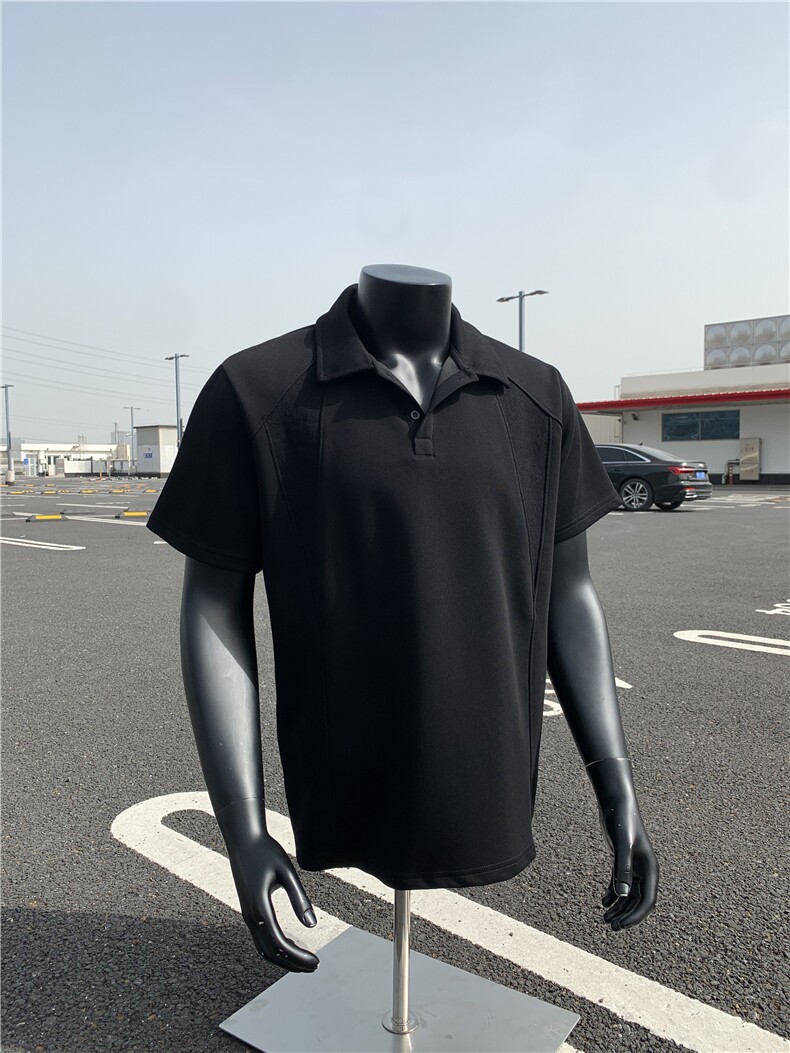 XZ809A/WWWT04/特P24/控48260克重磅曼巴棉美式复古POLO衫T恤,男装Polo衫,星座809A(原222-1)