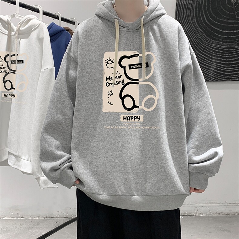 连帽卫衣男大码运动服帽衫外套WY2352-P35,男装卫衣,电商A040