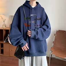 ！连帽圆领卫衣男装港风帽衫男LM163-P35，男装卫衣，电商B367