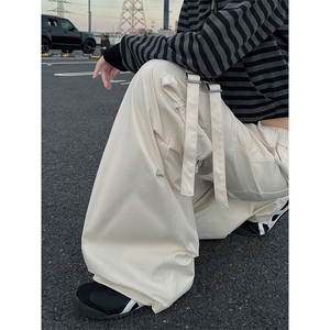 26解构潮流街头时尚裤春款潮流高级氛围感复古长裤K866TP55控88图片