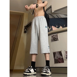 ！夏季男士新款中裤七分裤马裤运动休闲裤QT707-K47-P40图片