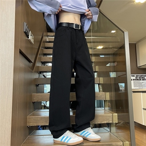 2025休闲裤男士新款宽松直筒阔腿爸爸装长裤男春秋M2555-P45图片