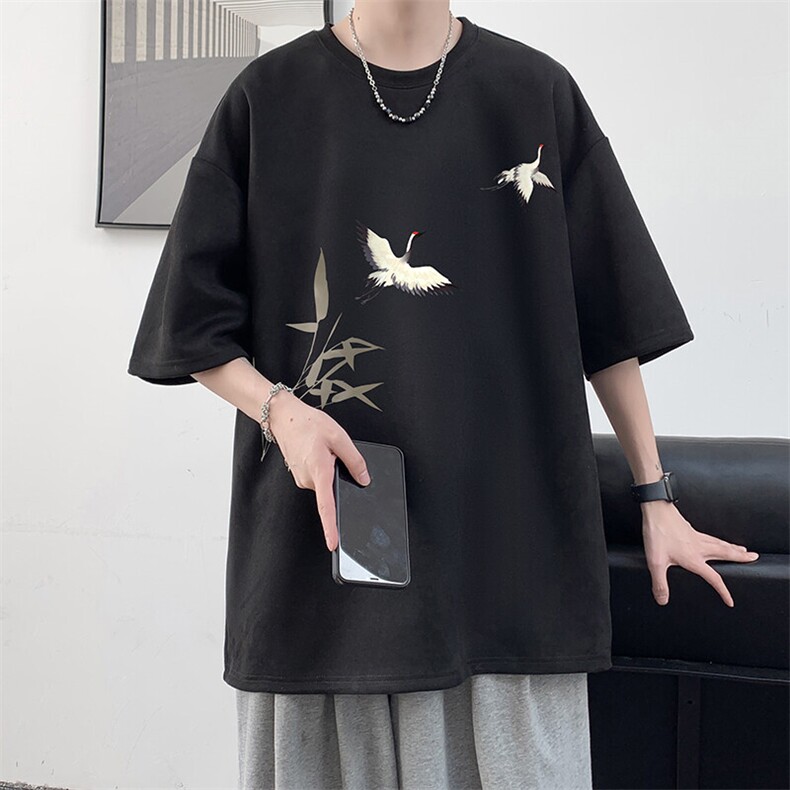 麂皮绒短袖t恤男大码半袖男JD82394-P25,男装T恤,电商A040