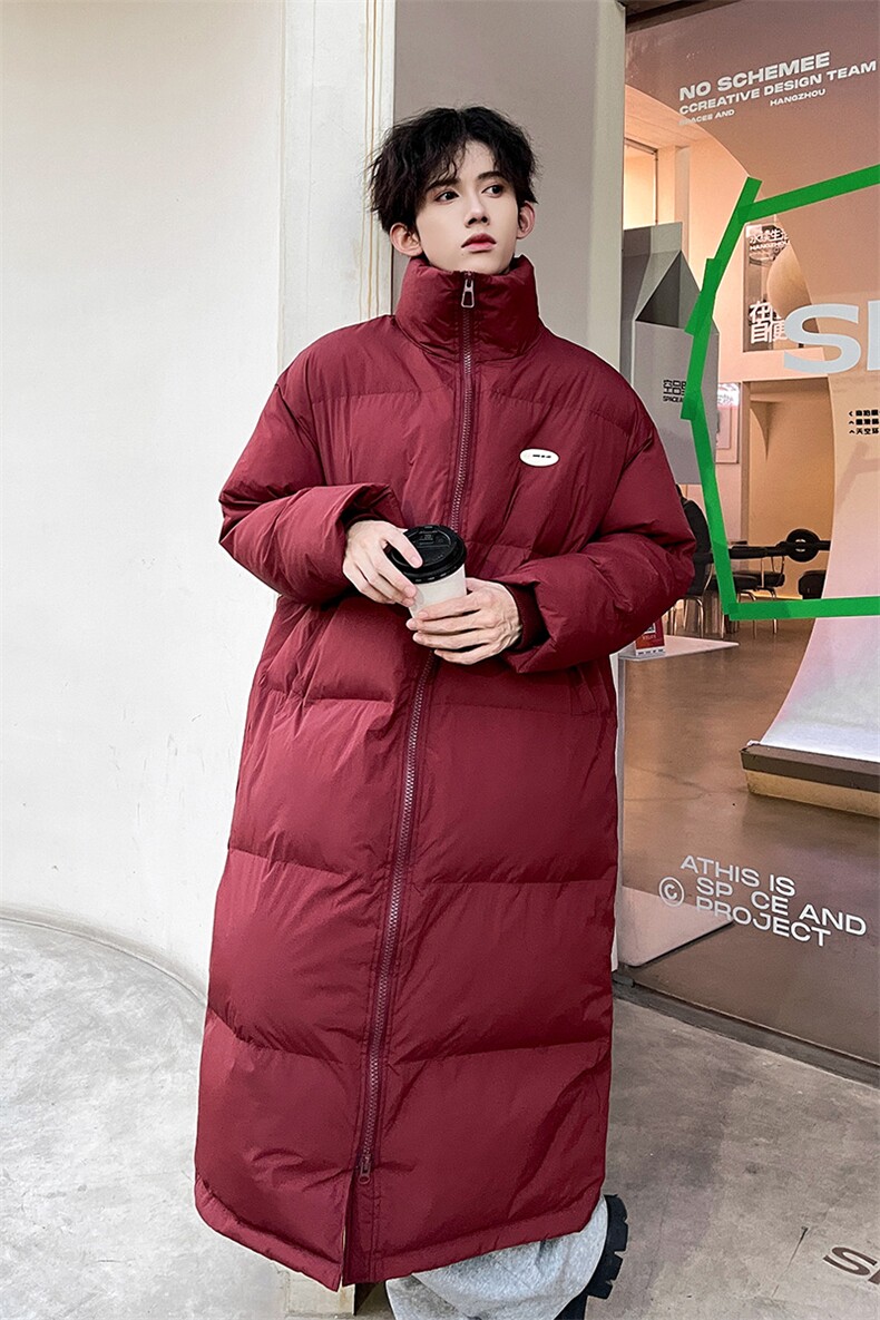 棉衣男冬季加厚潮流中长款棉服男棉袄情侣外套A071-Y298-P135,男装棉衣,电商A071