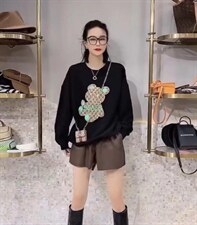 秋季新款时尚潮流卫衣，女装卫衣/绒衫，依露奇