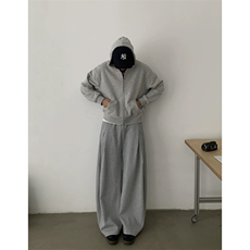 （网图慎用）360g重磅拼接褶皱弯刀曼巴棉卫裤男K24005-特P45控88，男装休闲裤，电商A001-1