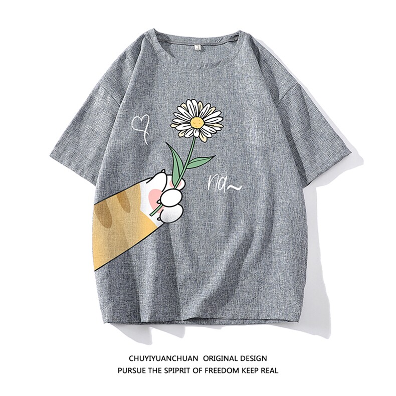 风复古亚麻短袖男棉麻t恤男半袖ZT71165-P35，男装T恤，电商A040A