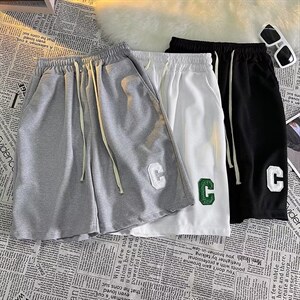 男夏季潮流时尚休闲短裤华夫格FK915P20图片