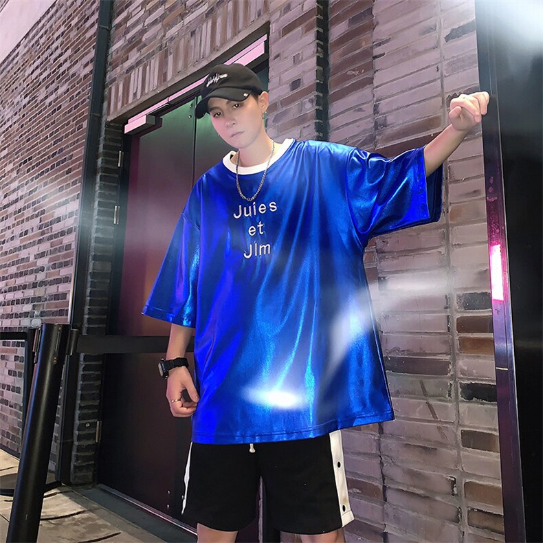 【2025春夏】圣诞元旦夜店舞台演出表演服装T恤衫KK117P35，男装T恤，星座1114（原A254）