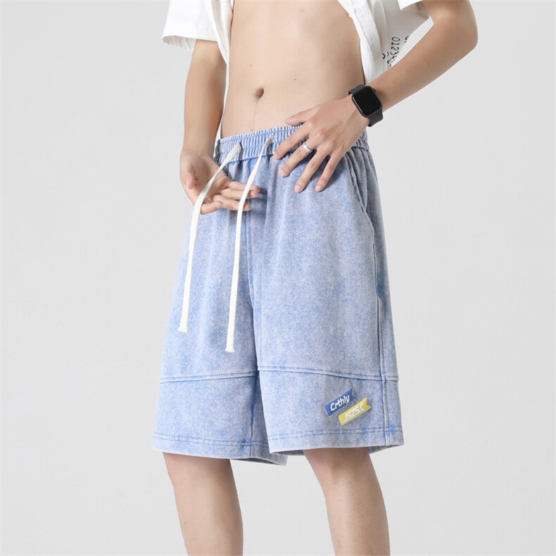 2023夏季薄款男士五分休闲简单时尚潮流运动短裤XD22930-P45,男装休闲裤,电商A042