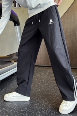 B340K615P6898小火风店主风印花织带休闲裤，男装休闲裤，电商B340