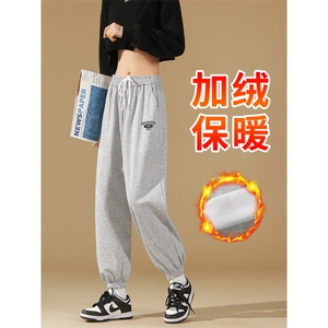加绒美式重磅宽松螺纹束脚裤  WK605-1特批24加绒特批29图片