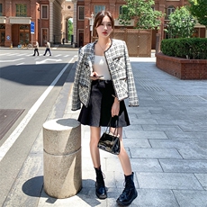 2023年秋季新款短款小香风外套82382-P155-K208，女装短外套，辉之琳
