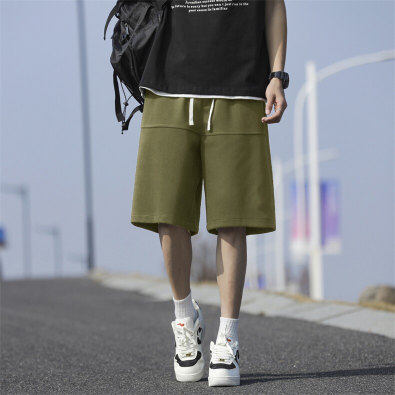 纯棉五分短裤男夏季宽松休闲百搭运动潮牌裤子XD1720特批27,男装牛仔裤,星座718