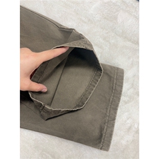 B221美式ins高街修身微喇洗褪工装休闲牛仔裤LK25609-特P50控98，男装牛仔裤，电商B221