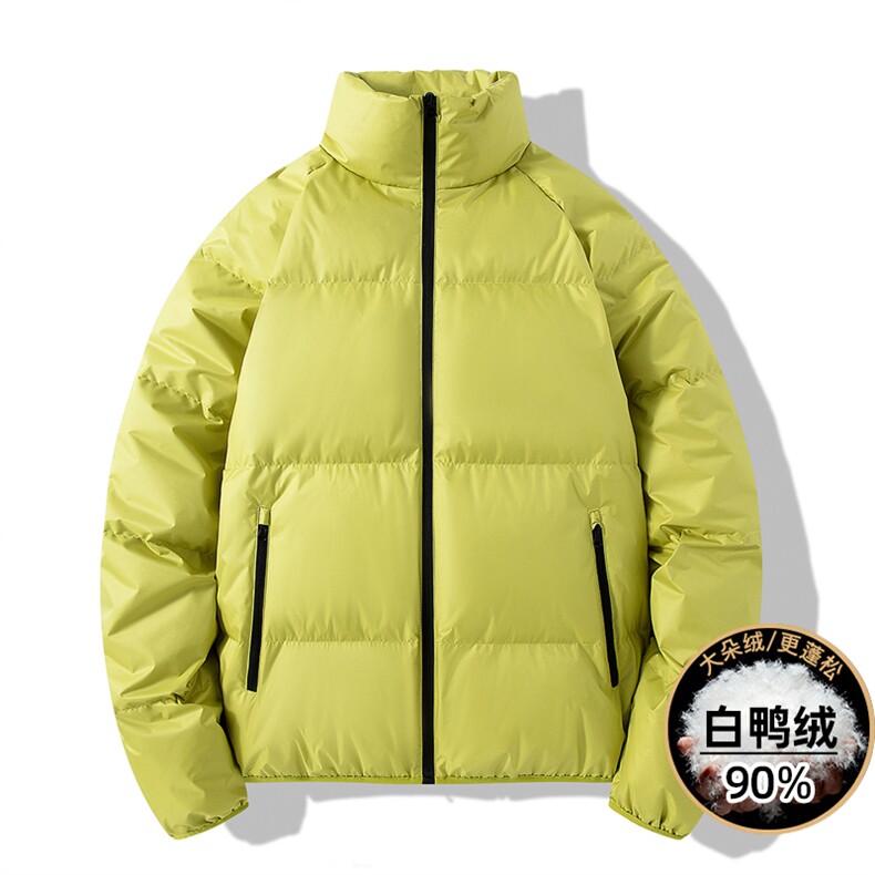 抖音得物冬季大码90绒白鸭绒羽绒服YR2391-P145 大码160控198图片