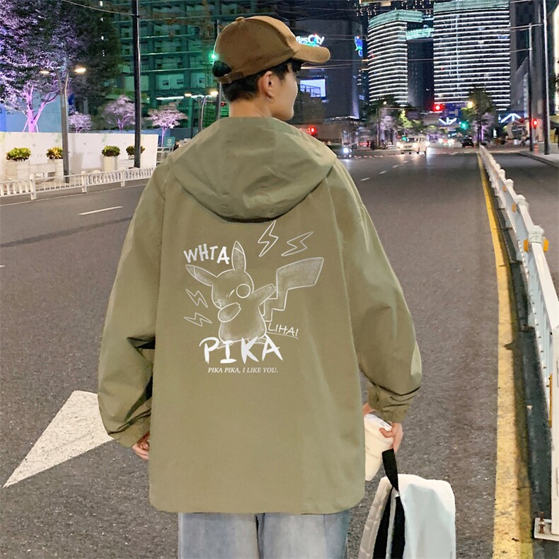 ！港风风衣男短款长袖夹克男休闲外套男上衣男DJK306-P45,男装夹克,电商B371