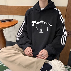 条纹连帽卫衣SWY2487-P55控8850棉，男装卫衣，电商B370