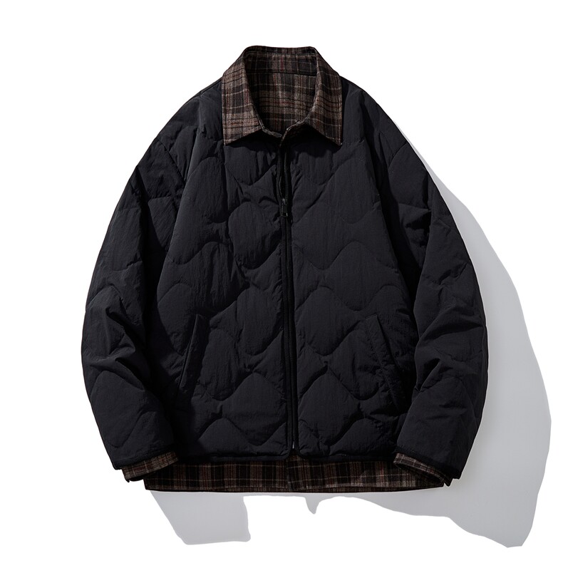男士短裤假两件羽绒服外套D213-8155-P305,男装牛仔裤,电商D213