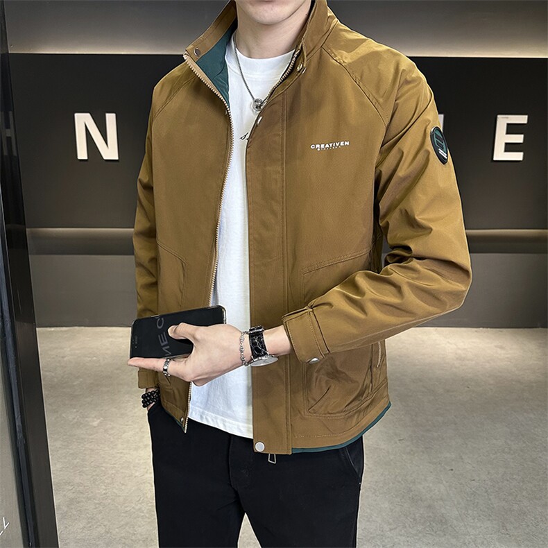JK868-P78直播高品质男士休闲外套ins潮26年新款男装夹克，男装夹克，星座507A（原星座306B-2）